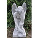 Groot Engel beeld knielend en denkend 81cm Groot Engel beeld knielend en denkend 81cm
