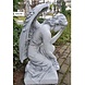 Groot Engel beeld knielend en denkend 81cm Groot Engel beeld knielend en denkend 81cm