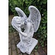 Groot Engel beeld knielend en denkend 81cm Groot Engel beeld knielend en denkend 81cm