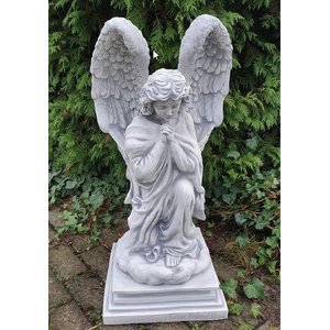 Angel statue gray praying 78cm