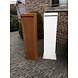 Adezz Adezz Brievenbus Cortenstaal Nox 35x35x120cm Adezz Adezz Brievenbus Cortenstaal Nox 35x35x120cm