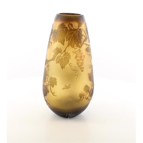 Cameo glasvaas Druiventrossen 36cm Cameo glasvaas Druiventrossen 36cm