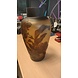 Cameo glasvaas met bloemen motief 34cm Cameo glasvaas met bloemen motief 34cm