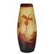 Cameo glasvaas Waterlelies 48cm Cameo glasvaas Waterlelies 48cm