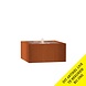 Adezz Adezz Watertafel Cortenstaal Vierkant 80x80x40cm Adezz Adezz Watertafel Cortenstaal Vierkant 80x80x40cm