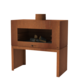Forno Forno Tuinhaard Enok Cortenstaal 100x50x100cm Forno Forno Tuinhaard Enok Cortenstaal 100x50x100cm