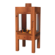 Forno Forno Tuinhaard Digna Cortenstaal 50x50x110cm Forno Forno Tuinhaard Digna Cortenstaal 50x50x110cm