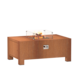 Forno Forno Vuurtafel Met Gasbrander Cortenstaal Rechthoek 120x80x50cm Forno Forno Vuurtafel Met Gasbrander Cortenstaal Rechthoek 120x80x50cm