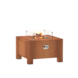 Forno Forno Vuurtafel Met Gasbrander Cortenstaal Vierkant 80x80x50cm Forno Forno Vuurtafel Met Gasbrander Cortenstaal Vierkant 80x80x50cm