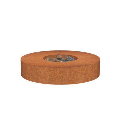 Forno Producten Forno Feuertisch Corten Stahl Rund 125x28cm Forno Producten Forno Feuertisch Corten Stahl Rund 125x28cm