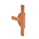 Forno Forno Holzaufbewahrung Verbindungsstück T Cortenstahl 14x8x1cm Forno Forno Holzaufbewahrung Verbindungsstück T Cortenstahl 14x8x1cm