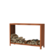 Forno Forno Holzlager Cortenstahl 150x40x100cm Forno Forno Holzlager Cortenstahl 150x40x100cm