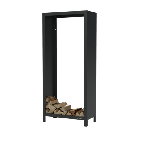 Forno Producten Forno Holzlager mit HR-Beschichtung 80x40x180cm Forno Producten Forno Holzlager mit HR-Beschichtung 80x40x180cm