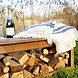 Forno Forno Holzlager mit HR-Beschichtung 200x40x43cm Forno Forno Holzlager mit HR-Beschichtung 200x40x43cm