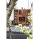 Forno Forno Wood storage Corten steel 100x40x180cm Forno Forno Wood storage Corten steel 100x40x180cm