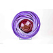 Glazen schaal Purple 42 cm. Glazen schaal Purple 42 cm.