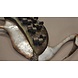 Metalen beeld Ooievaar op standaard Metalen beeld Ooievaar op standaard
