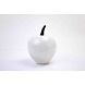 Glazen beeld Appel wit 20cm Glazen beeld Appel wit 20cm