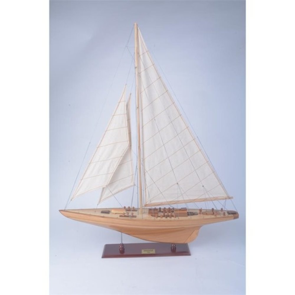 Groot model zeilboot Endeavour XXL | Houten model | Met certificaat - Eliassen & Garden Pleasure
