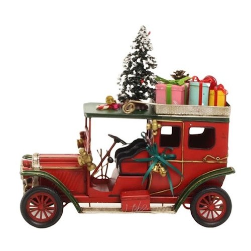Miniaturmodell Weihnachts-Oldtimer Miniaturmodell Weihnachts-Oldtimer