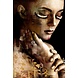 Glass painting Painted woman 80x120cm. Glass painting Painted woman 80x120cm.