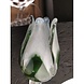 Glazen bloem Tulp groen/wit Glazen bloem Tulp groen/wit