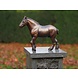 Bronzen boeren paard Bronzen boeren paard