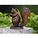 Eichhörnchen aus Bronze mit Eichel Eichhörnchen aus Bronze mit Eichel