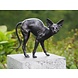 Bronzene nackte Katze mit hohem Rücken Bronzene nackte Katze mit hohem Rücken