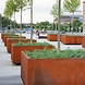 Adezz Pflanzer Corten Stahl Square Andes ohne Boden 120x120x40cm Adezz Pflanzer Corten Stahl Square Andes ohne Boden 120x120x40cm