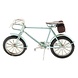 Miniatuur model fiets met koffer Miniatuur model fiets met koffer