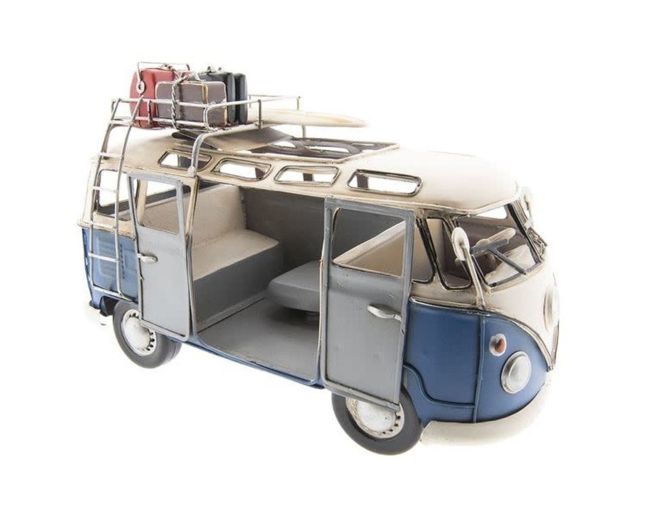 Miniatuur VW bus camper - Eliassen Home & Garden Pleasure
