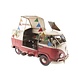 Miniatur-VW-Bus-Verkaufswagen mit Kennzeichen Miniatur-VW-Bus-Verkaufswagen mit Kennzeichen