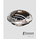 Kristalglas presse papier steen bruin Kristalglas presse papier steen bruin