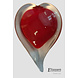 Glasobject Hart rood Glasobject Hart rood