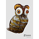 Glasbeeld uil 17cm Glasbeeld uil 17cm
