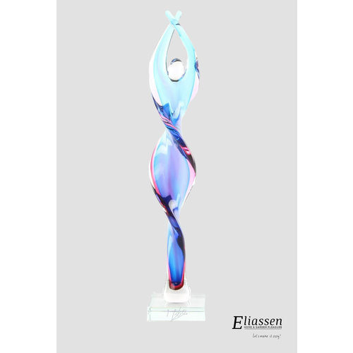 Murano-style glass statue turned denseres