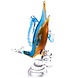 Glass sculpture Swordfish 30cm Glass sculpture Swordfish 30cm