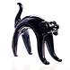 Glazen beeld Hond met kromme rug 20cm Glazen beeld Hond met kromme rug 20cm
