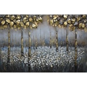 3D painting metal 80x120cm In The Forest