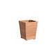 Adezz Plantenbak Hardhout Vierkant Sevilla Tapered 55x55x72cm Adezz Plantenbak Hardhout Vierkant Sevilla Tapered 55x55x72cm