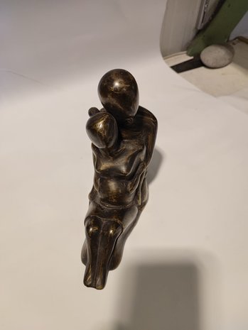 Premedicatie Voorrecht Opa Bronzen beeld man en vrouw zwanger - Eliassen Home & Garden Pleasure