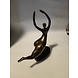 Bild Bronze nackte tanzende Frau Bild Bronze nackte tanzende Frau