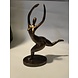 Bild Bronze nackte tanzende Frau Bild Bronze nackte tanzende Frau