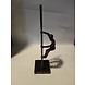 Bronzen beeld man op trap Bronzen beeld man op trap