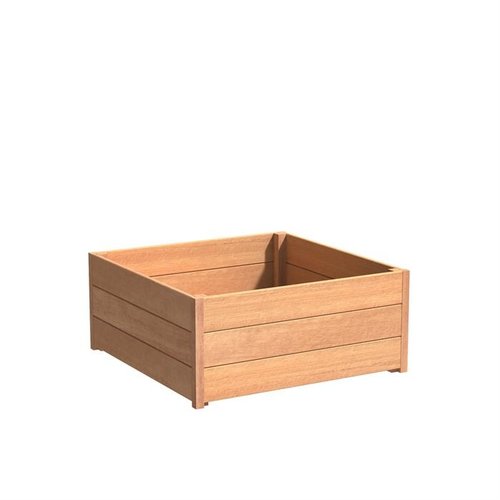 Adezz Producten Planter Hardwood Square Sevilla 100x100x44cm Adezz Producten Planter Hardwood Square Sevilla 100x100x44cm