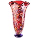 Glass vase Fur 52cm Glass vase Fur 52cm