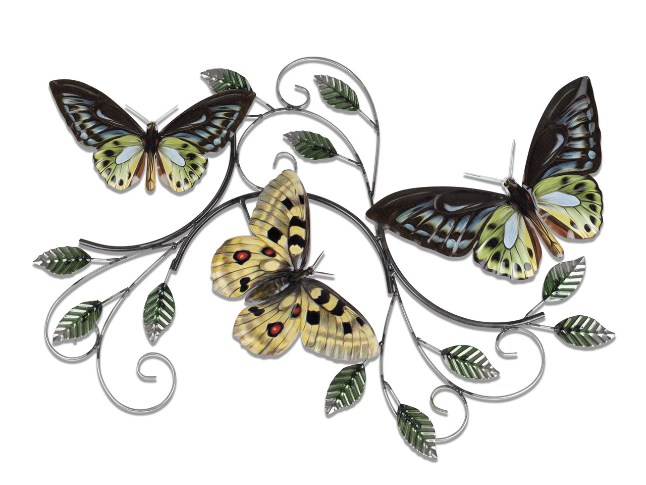 gevangenis Edele verdund Wanddecoratie 3d met 3 vlinders liggend 70cm - Eliassen Home & Garden  Pleasure