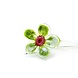 Glazen bloem groen Glazen bloem groen