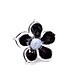 Glasblume schwarz Glasblume schwarz